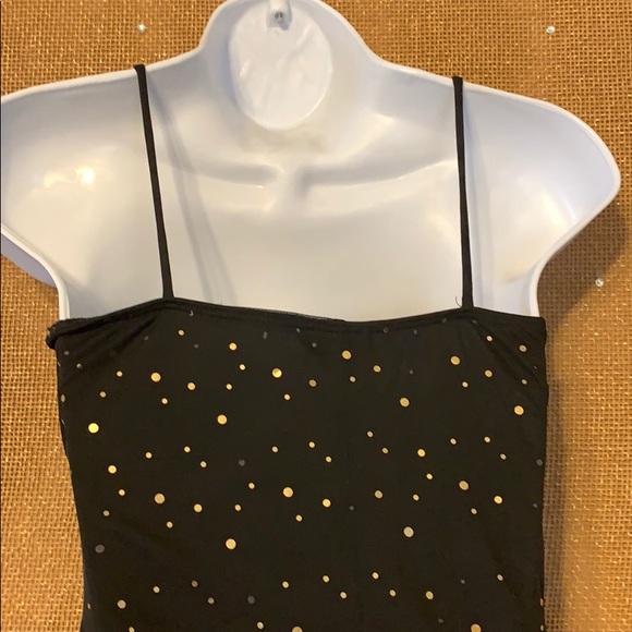 Taboo mini dress sparkle spaghetti strips - Picture 6 of 6